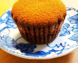 さつまいもチョコたっぷり米粉蒸しケーキ作り方23写真