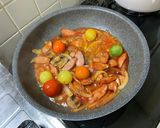 ナポリタン（カラーミニトマト一緒煮）作り方8写真