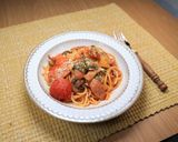 ナポリタン（カラーミニトマト一緒煮）作り方14写真