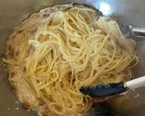とろろ納豆のねばねばパスタ作り方5写真