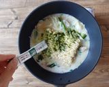 麹青汁牛乳塩ラーメン作り方3写真