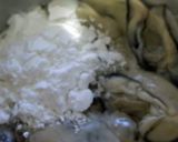 牡蠣たま丼作り方1写真