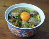 牡蠣たま丼作り方9写真
