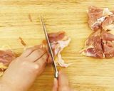 みつせ鶏もも肉の和風炒め作り方1写真