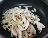 きのこの照り焼きトースト作り方3写真