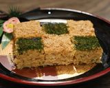 ジューシーなひき肉です！松風焼き作り方10写真