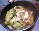 簡単。 やみつき白菜胡椒鍋作り方6写真