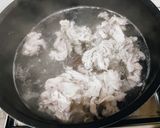 簡単！大盛り野菜の煮込みラーメン風独り鍋作り方3写真