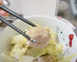 肉団子とキャベツの和風グラタン作り方8写真