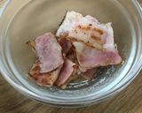 食日記/ベーコンと焼きブロッコリー作り方4写真