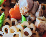 レンジ筑前煮☆煮物☆洋風お節☆簡単お節作り方4写真