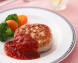みつせ鶏のあらびきチキンハンバーグ作り方6写真