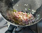パンチェッタのトマトクリームパスタ作り方4写真