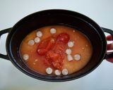 とろとろチーズとトマトのリゾット作り方5写真