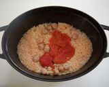 とろとろチーズとトマトのリゾット作り方7写真