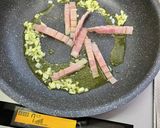 カルボナーラうどん（ズボラ）作り方2写真