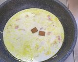 カルボナーラうどん（ズボラ）作り方3写真