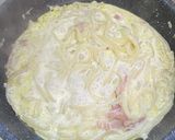 カルボナーラうどん（ズボラ）作り方7写真