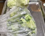 ブロッコリーと搾菜豚肉炒め作り方5写真