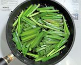年越し蕎麦にニラ入りたぬき蕎麦はいかが作り方3写真