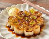 【楽めし】トロネギの照りマヨ作り方3写真