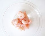 甘いネギが美味しい【エビとネギの甘酢炒め作り方2写真