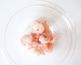 甘いネギが美味しい【エビとネギの甘酢炒め作り方2写真
