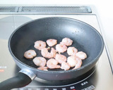 甘いネギが美味しい【エビとネギの甘酢炒め作り方5写真