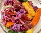 カリフラワーとパプリカのカレーピクルス作り方3写真