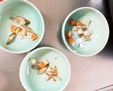 年越しにレンジキノコ柚子味噌甘酢湯豆腐作り方2写真