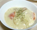 クリームシチュー【磐梯町産米粉使用】作り方5写真