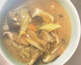 年越しにレンジキノコ柚子味噌甘酢湯豆腐作り方16写真