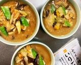年越しにレンジキノコ柚子味噌甘酢湯豆腐作り方18写真
