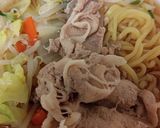 激ウマ 濃厚魚介つけ麺の野菜ラーメン作り方7写真