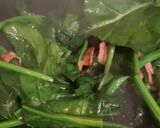 ほうれん草とベーコンのパスタ作り方2写真