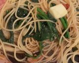 ほうれん草とベーコンのパスタ作り方3写真