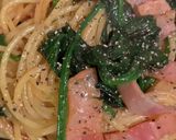ほうれん草とベーコンのパスタ作り方4写真