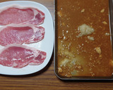 ヨウサマの減塩豚肉の西京焼き（京都風）作り方1写真