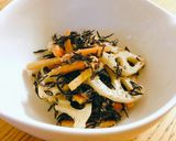 蓮根とひじきの胡麻マヨサラダ作り方7写真