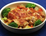 ヘルシオで簡単！もも肉のローストチキン作り方7写真