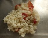 生ハムと粉チーズのおにぎり作り方2写真