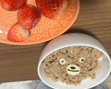 簡単、らくちんそぼろのくまちゃんキャラ弁作り方4写真