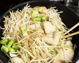 鶏胸肉とブロッコリーのもやし炒め作り方6写真