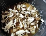 梅と舞茸の炊き込みご飯作り方5写真