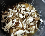 梅と舞茸の炊き込みご飯作り方5写真