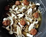 梅と舞茸の炊き込みご飯作り方6写真