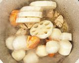 簡単♪冷凍野菜で簡単お煮しめ•筑前煮作り方2写真