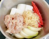 ザワークラウトの出汁で食べるうまポトフ作り方1写真