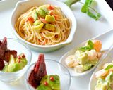 冷凍アボカドをお試し、明太子パスタ♪作り方4写真