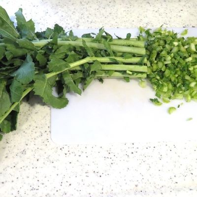 大根菜 青菜(大根菜)の塩炒め by bkkhitomin 【クックパッド】 簡単